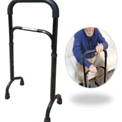 Orange Stabiele wandelstok met sta op functie< Mobiliteitshulpmiddelen