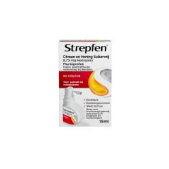 Strepfen Flurbiprofen Keelspray< Luchtwegen