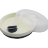 Sundo warmhoudbord met deksel – 22 cm, geschikt voor magnetron< Comforthulpmiddelen