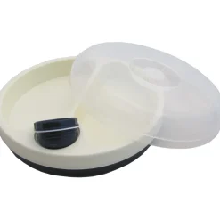 Sundo warmhoudbord met deksel – 22 cm, geschikt voor magnetron< Comforthulpmiddelen