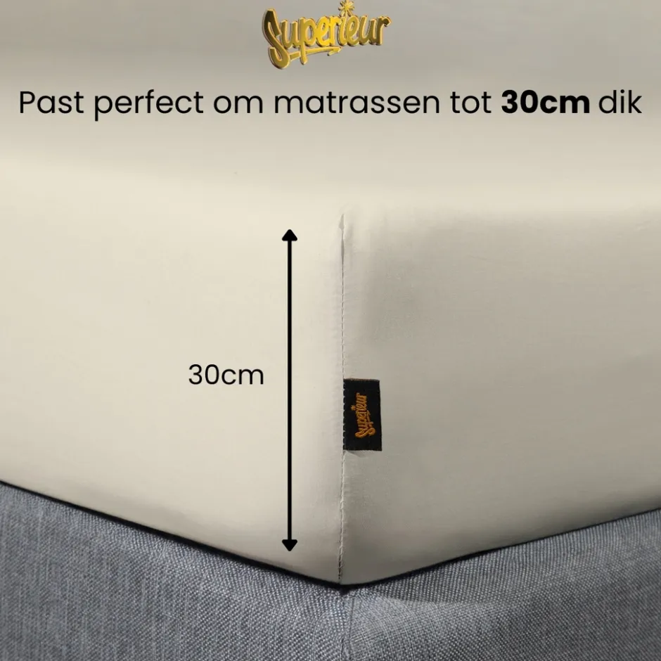 Katoen Matras Hoeslaken|Superieur Hot