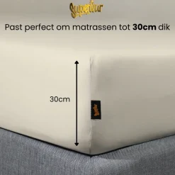 Katoen Matras Hoeslaken|Superieur Online