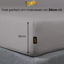 Katoen Matras Hoeslaken|Superieur Clearance