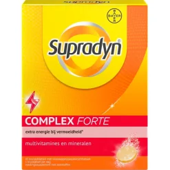 Supradyn Complex Forte Bruistabletten< Weerstand En Energie|Vitamines