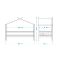 Suza Kinderbed Inclusief Rolbodem|Basic Collectie New