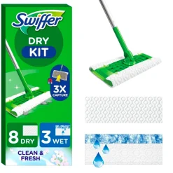 Vloerreiniger Dry & Wet Starterskit|Swiffer Sale
