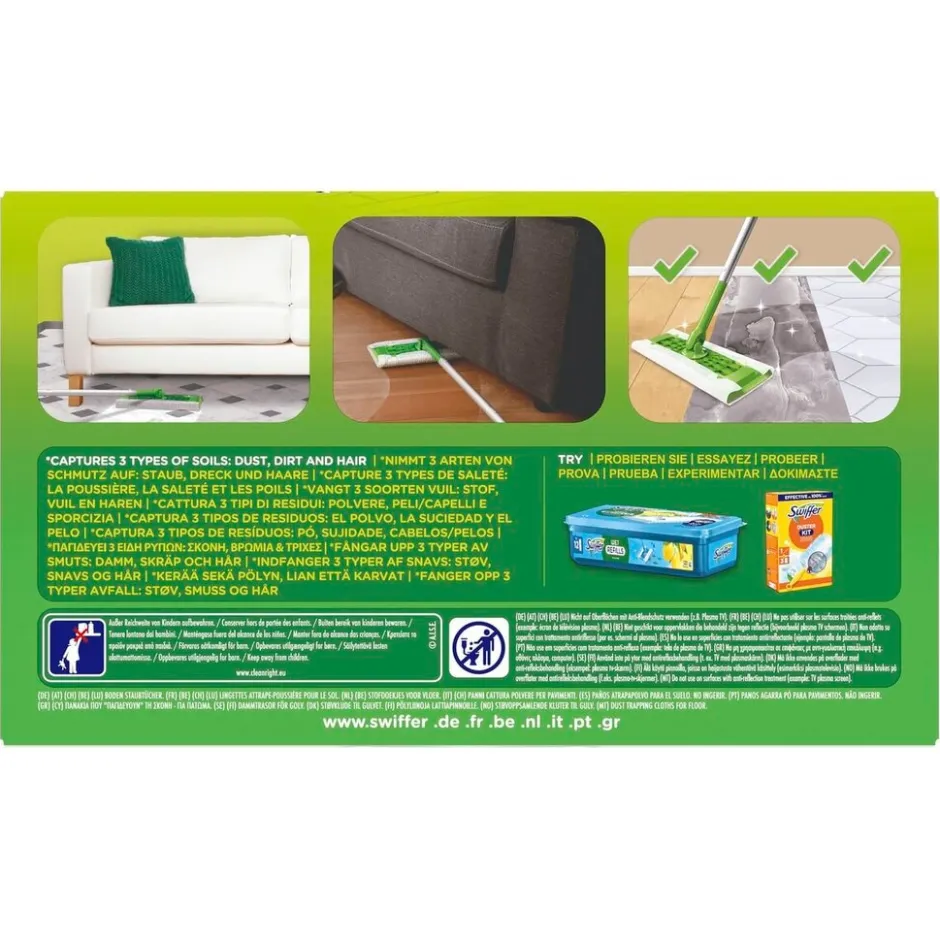 Swiffer XXL Droge Vloerdoekjes Navullingen< Dweilen En Vloerwissers
