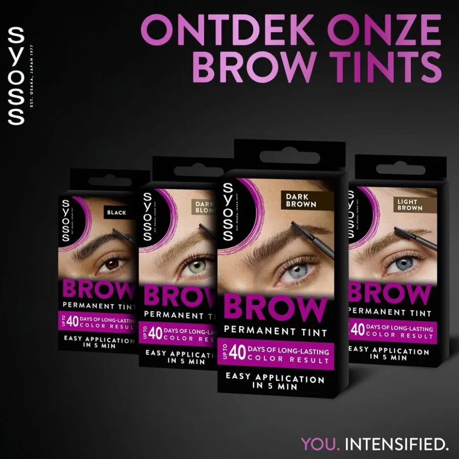 Brow Tint Donkerblond Permanente Wenkbrauwverf|Syoss Best