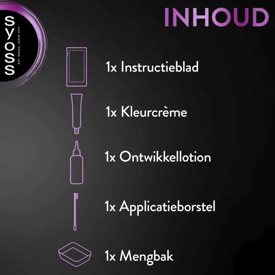 Brow Tint Donkerbruin Permanente Wenkbrauwverf|Syoss Clearance