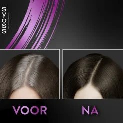 Syoss Donker Bruin Uitgroeispray< Haarverf