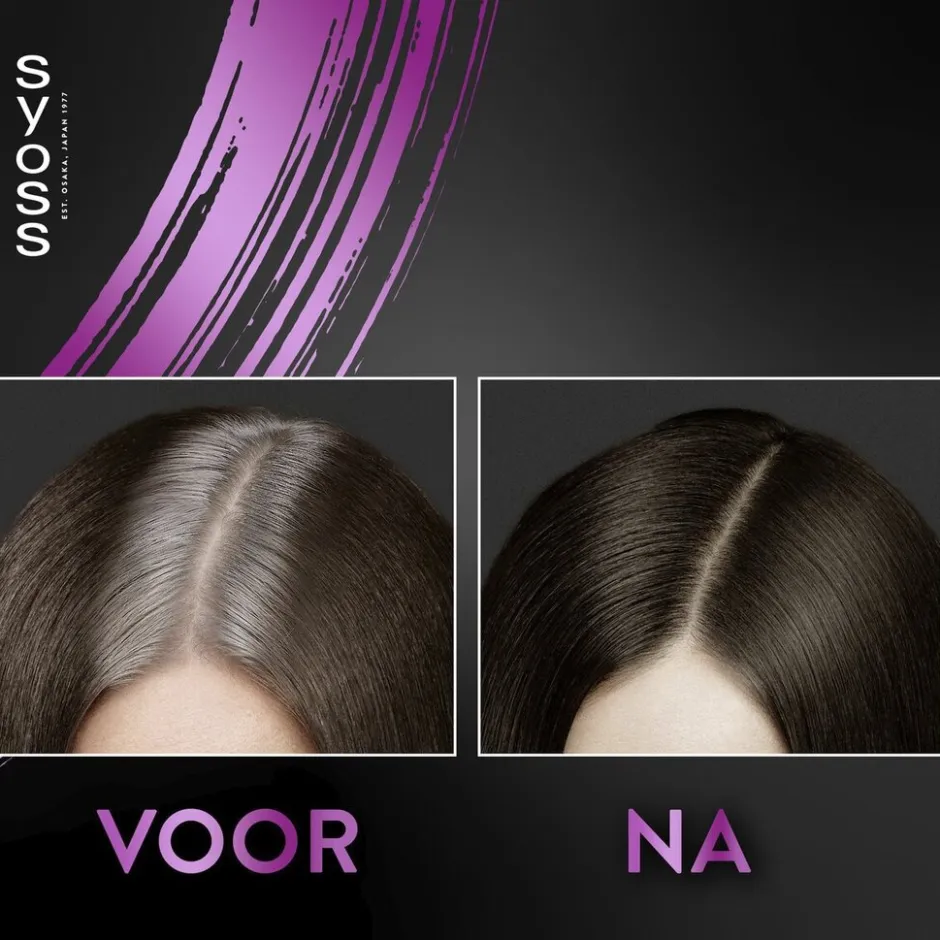 Syoss Donker Bruin Uitgroeispray< Haarverf