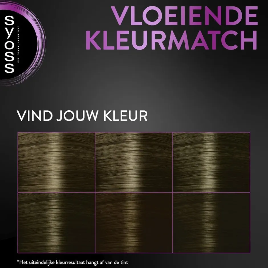 Syoss Donker Bruin Uitgroeispray< Haarverf