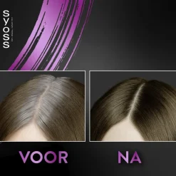 Syoss Donker Midden Bruin Uitgroeispray< Haarverf