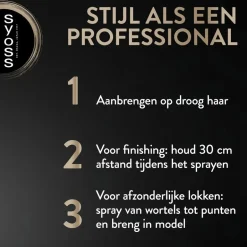 Hold 4 Keratin Haarspray|Syoss