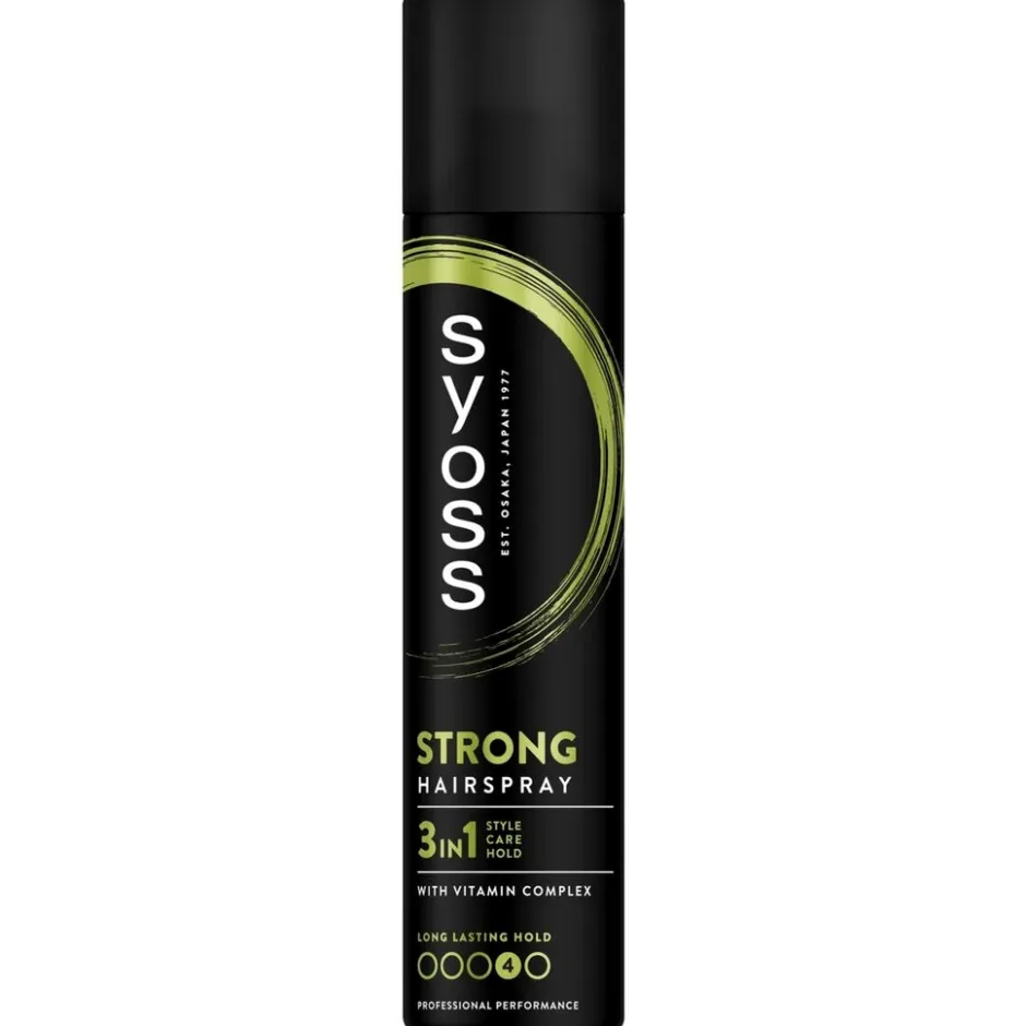 Syoss Hold 4 Strong Haarspray< Haarlak