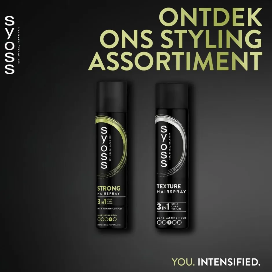 Syoss Hold 4 Strong Haarspray< Haarlak