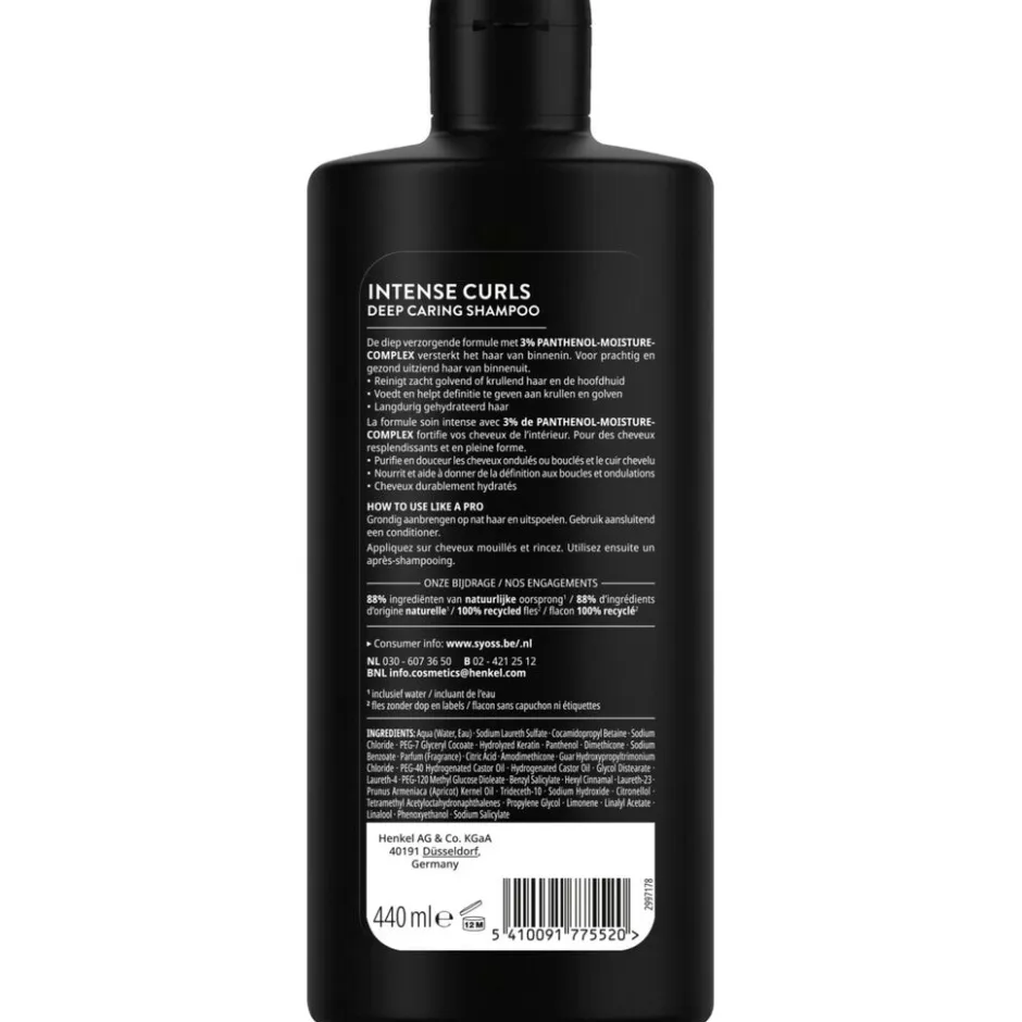 Intense Curls Deep Caring Shampoo|Syoss Sale