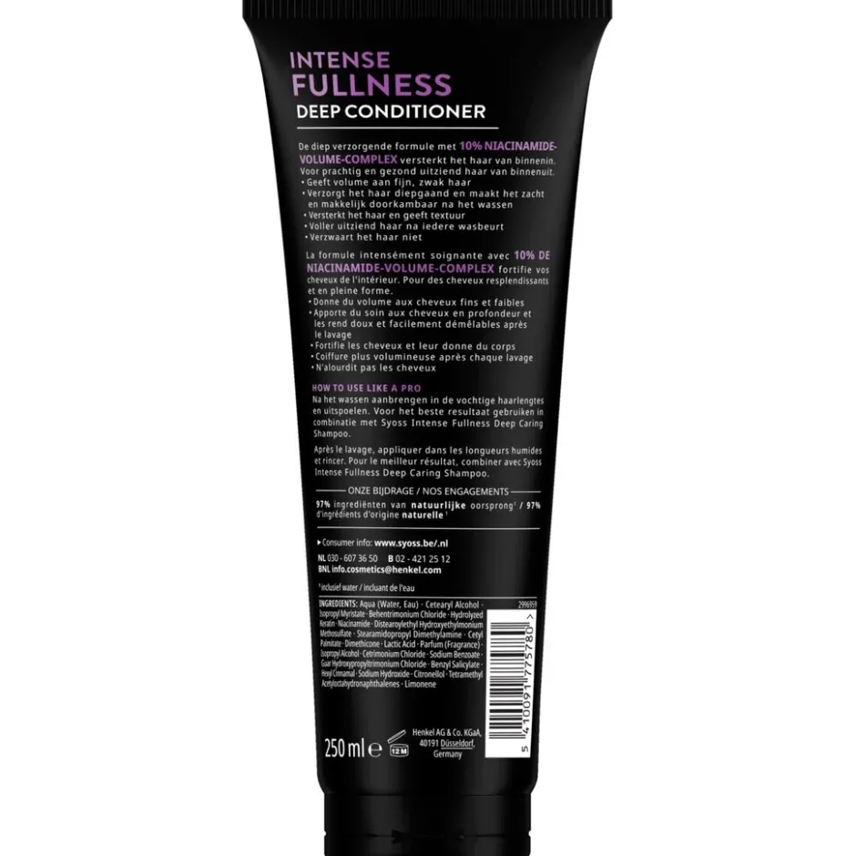 Intense Fullness Deep Conditioner|Syoss New