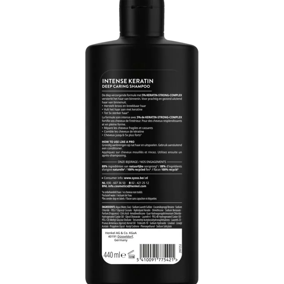 Intense Keratin Deep Caring Shampoo|Syoss Clearance