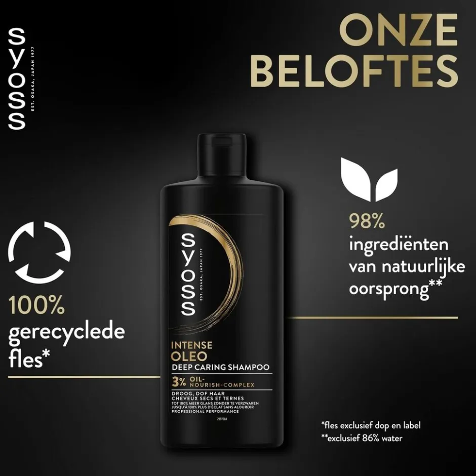 Intense Oleo Deep Caring Shampoo|Syoss Best