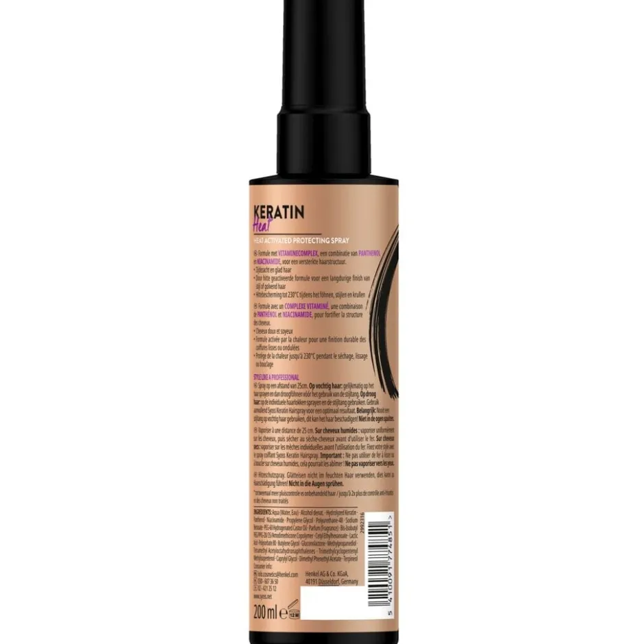 Keratine Heat Protection Spray|Syoss Online