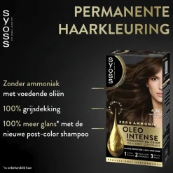 Syoss Oleo Intense 4-86 Fluweelbruin Haarkleuring< Haarverf