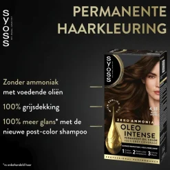 Oleo Intense 4-18 Mokkabruin Haarkleuring|Syoss Clearance