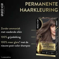 Syoss Oleo Intense 7-56 Mokka Donkerblond Haarkleuring< Haarverf