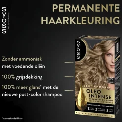 Oleo Intense 8-50 Natuurlijk Asblond Haarkleuring|Syoss Best