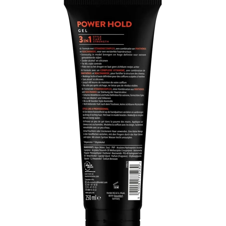 Power Hold Styling Gel|Syoss Outlet
