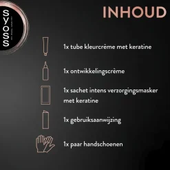 Syoss Professional Performance 3-1 Donkerbruin Permanente Haarkleuring< Haarverf