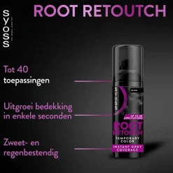 Syoss Zwart Uitgroeispray< Haarverf