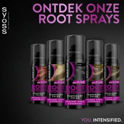 Syoss Zwart Uitgroeispray< Haarverf