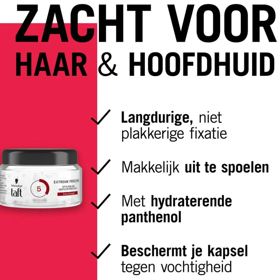 Extreme Freezing Hold 5/15 Styling Gel|Taft