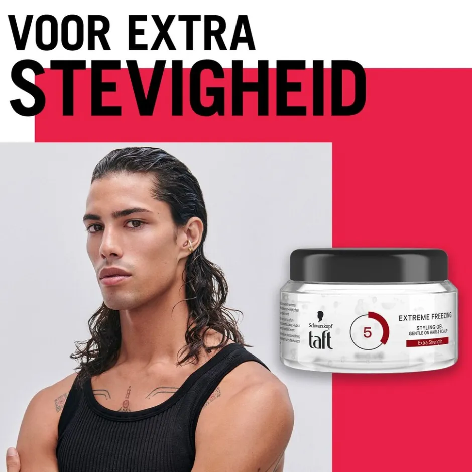 Extreme Freezing Hold 5/15 Styling Gel|Taft