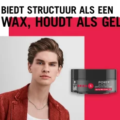 Hold 5 Power Styling Wax|Taft