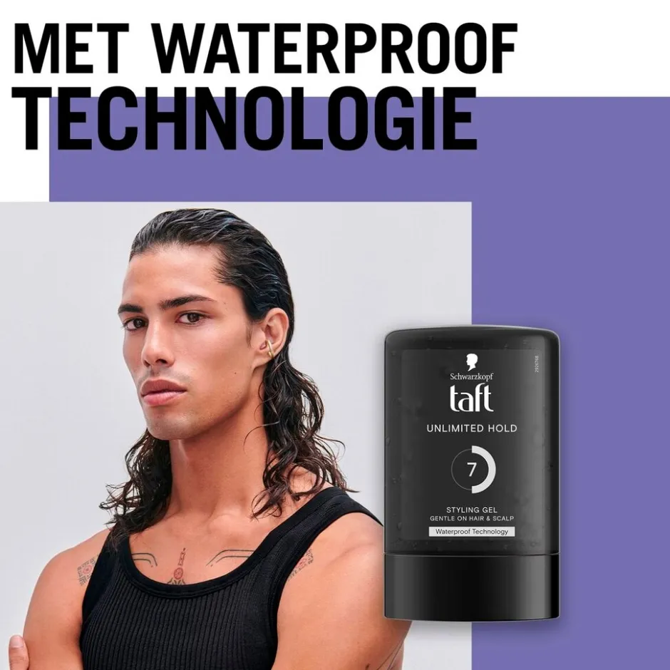 Taft Unlimited Hold Level 7 Haargel< Haargel