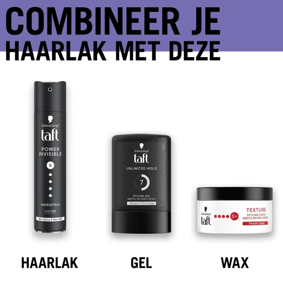 Taft Unlimited Hold Level 7 Haargel< Haargel
