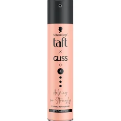 Taft x Gliss Holding Me Strongly Hold 4 Caring Hairspray< Haarlak