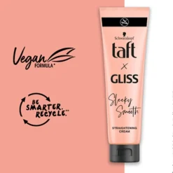 Taft x Gliss Sleeky Smooth Straightening Cream< Haarcrème