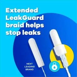 Compak Pearl Super Plus Tampons|Tampax New