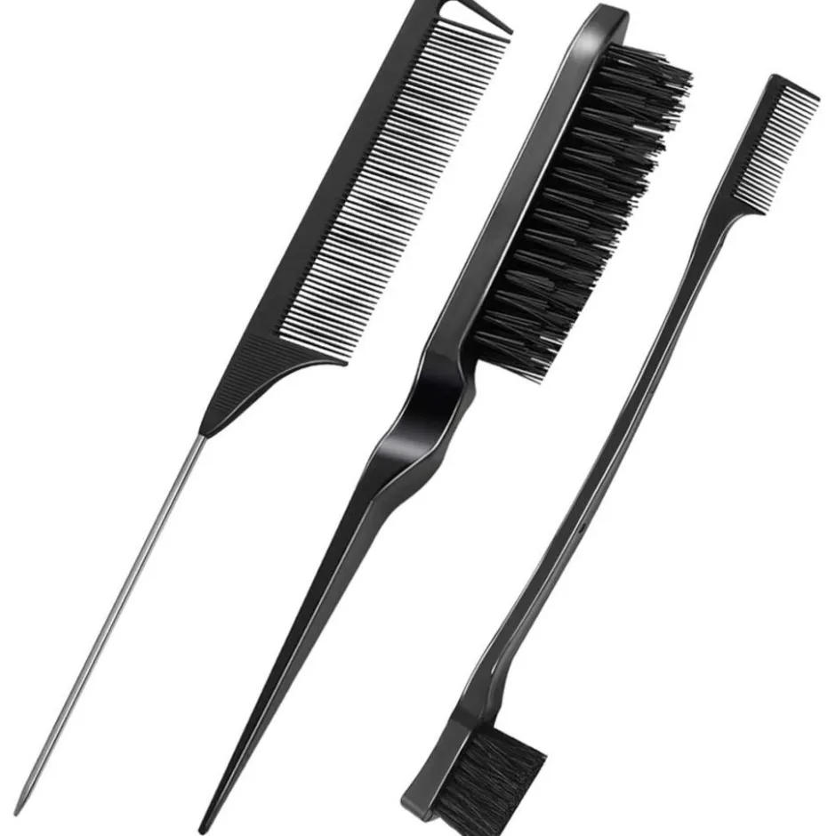 TBC Dual Edge Comb and Brush, 3 sets| Hot