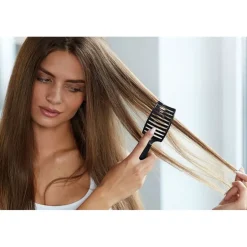 TBC Ontklittende Haarborstel, Vented Flex Curve< Haarborstels