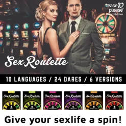 Sex Roulette Foreplay Spel voor Koppels|Tease & Please