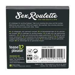 Sex Roulette Foreplay Spel voor Koppels|Tease & Please