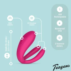 Koppel Vibrator met Afstandsbediening|Teazers Best