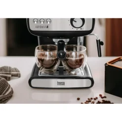 Aroma 400 Espressomachine Koffiemachine met Melkopschuimer|Teesa Outlet