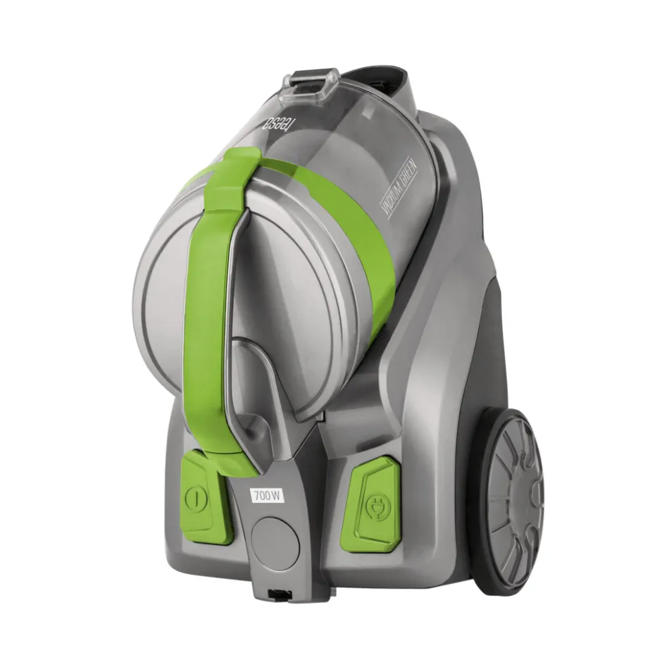 Teesa stofzuiger vacuum green zonder zak met hepa filter< Stofzuigers