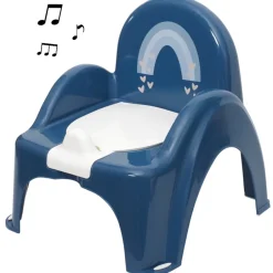 Tega Baby Meteo Eco Navy Potty Trainer met Muziek< Plaspotjes En Toiletverkleiners