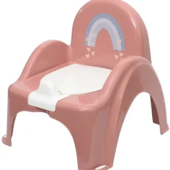 Tega Baby Meteo Eco Old Rose Potty Trainer< Plaspotjes En Toiletverkleiners